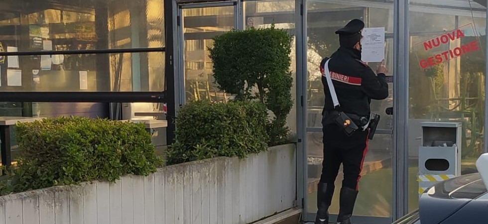 Sorpresi per due volte a violare le norme anti-Covid: locale chiuso per 5 giorni e sanzionato